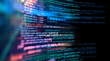 Programming Code Abstract Technology Background Of Software Deve