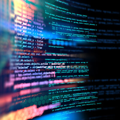 Programming Code Abstract Technology Background Of Software Deve